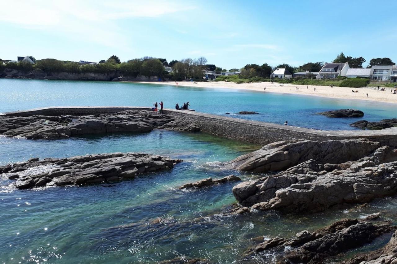 Charmante Maisonnette A 2 Pas Des Plagespiscine Guidel Bagian luar foto